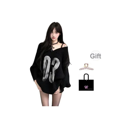 Aimilian Черные Женские Свитера