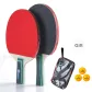 Long Handle+Short Handle[Green]+Racket Bag+Pre-Strung Line *2+Table Tennis *3]