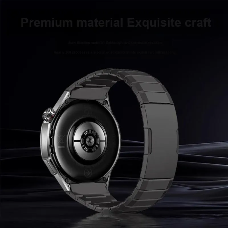 LOVINGCOOL Watch Band Huawei Compatibility Titanium Alloy Material-3