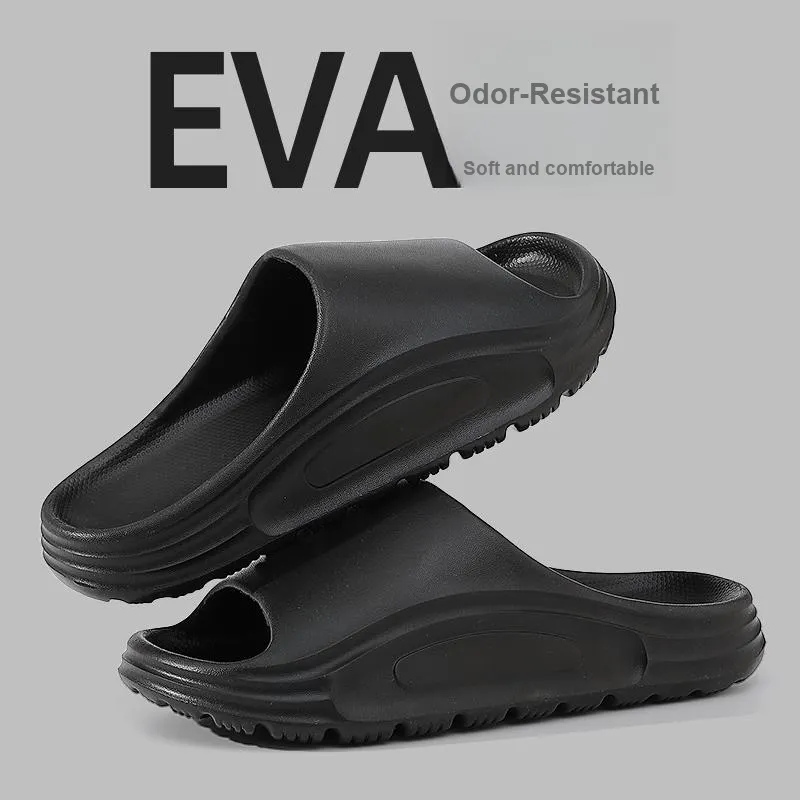 Foot Recreation Summer Home Indoor Bathroom Bathing Slip Resistant Quiet Slippers, Home Slippers, Unisex-22