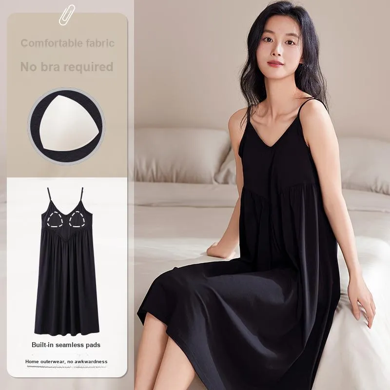 MADALLO Nightgown Women's Black-1