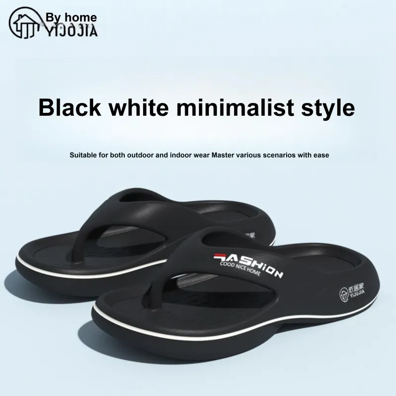 Stay At Home Platform Abrasion Resistant Waterproof Beach Outerwear With Slippers-6