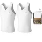 100% cotton 2 Pack (White+White) Premium Shopping Bag