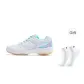 White/Iridescent Green+Sports Socks