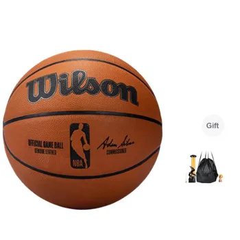 Wilson Cow Leather Basketball Brown Size 7 Ball Training Unisex