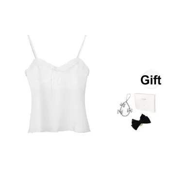 Fstudio Korean Style Ambient Layered Bowknot Inner Camisole Women's