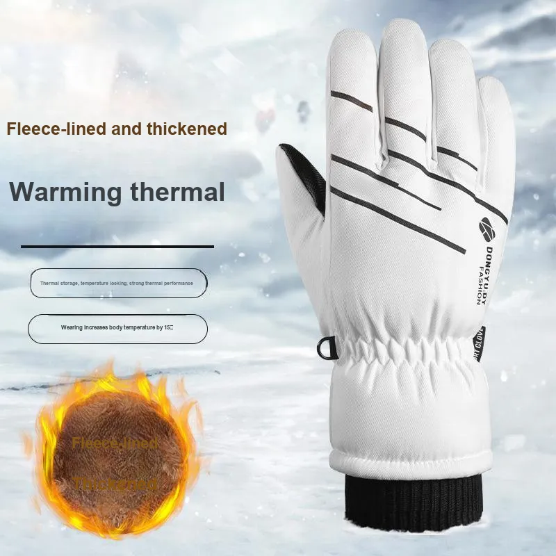 TANLU Ski Gloves Warm Outdoor Gloves Unisex-2