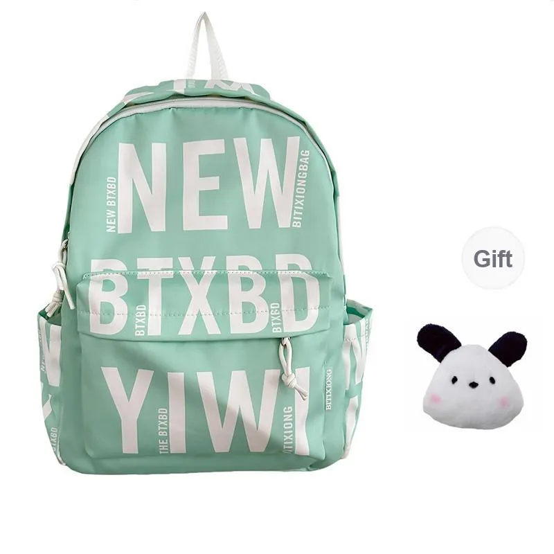 PAIBLOKS Nylon Backpack Unisex Multicolor-25