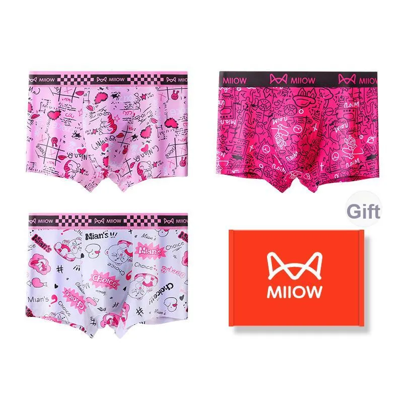MIIOW Trend Party Series Underpants Men's Gift Box Set-5