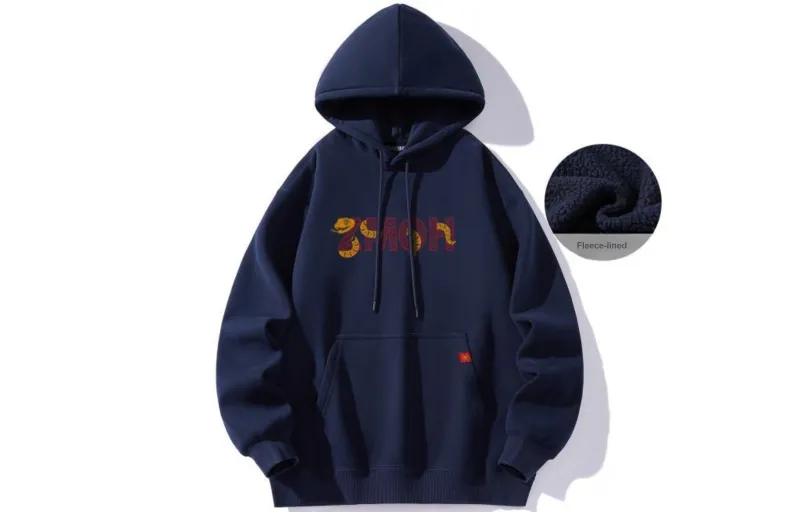 ZMOH Fleece Lined Hoodie Unisex-4