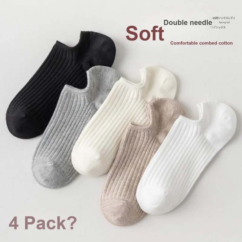 XXLLG No-Show Socks Women's 5 Pack-1
