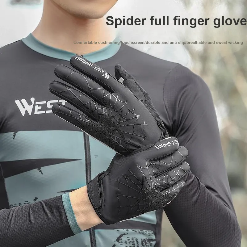 WEST BIKING Riding Equipment Cycling Glove Outdoor Unisex Polyamide-3