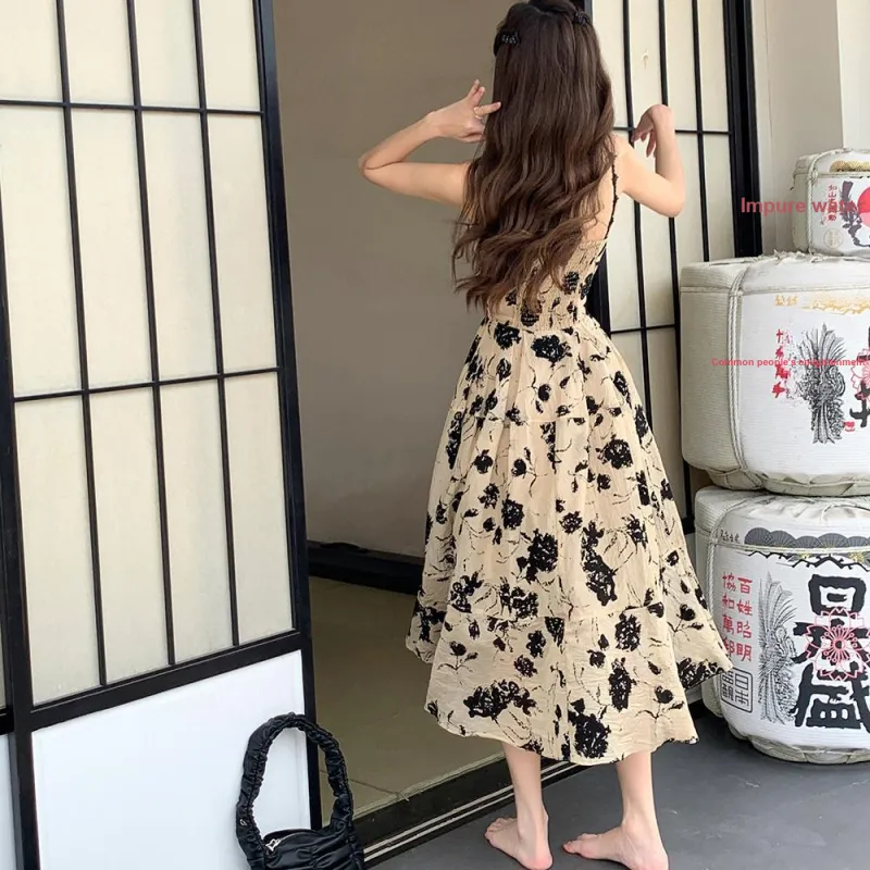 KUNZHUDAXIANG Slip Dress Women's-3