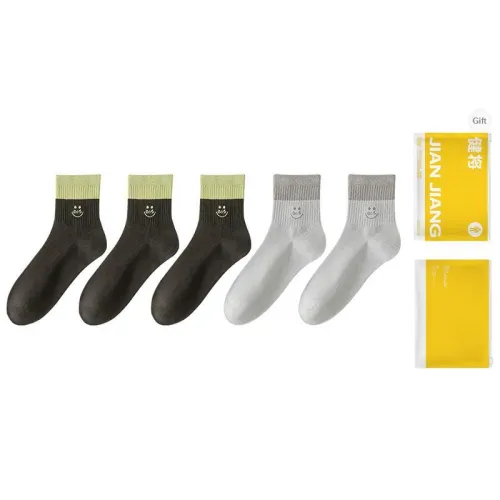 Master Mid Calf Socks Women's Shopping Bag 5 Pack