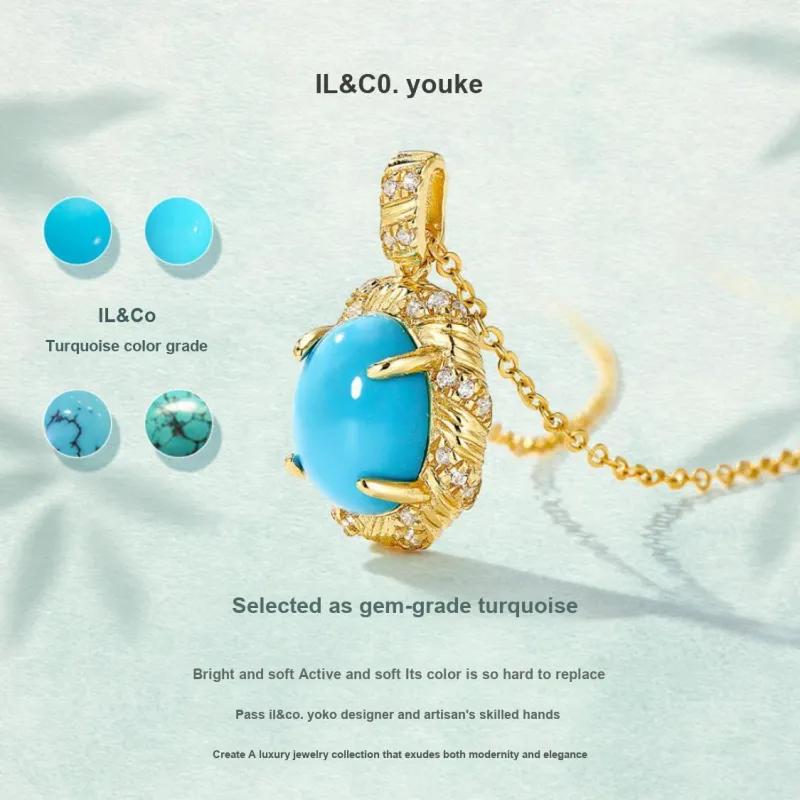 IL&CO. Turquoises Necklaces Women's-4
