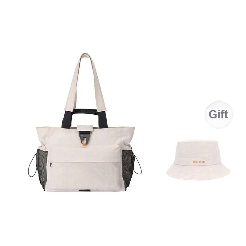 SONG OF JOY Nylon Shoulder Bag, Handbag Unisex Multicolor-6