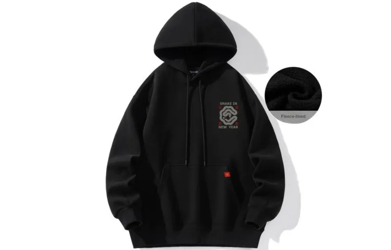 ZMOH Fleece Lined Hoodie Unisex-7
