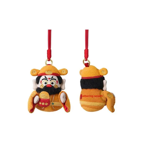 Ask The Child Бог богатства Подвесная Кукла Пять богов богатства Куклы Плюшевый Брелок 12 см Высота
