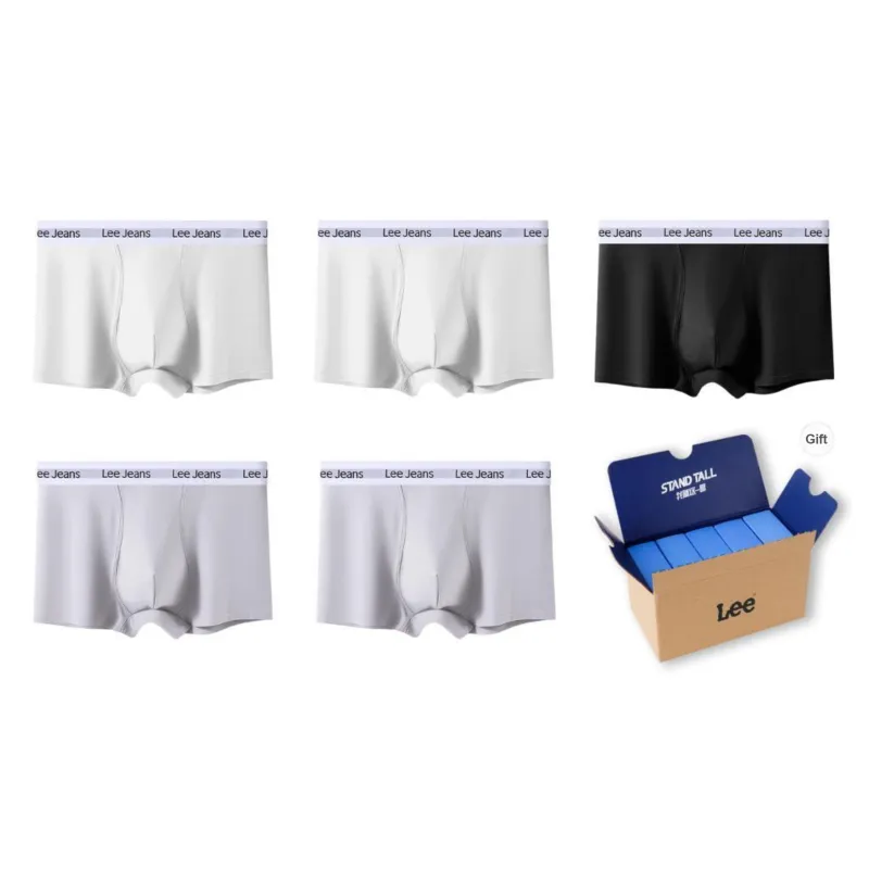 Lee Underpants Men's 5 Pack Gift Box Set-10