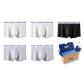 Box 5 Pack (White+White+Gray+Gray+Black)