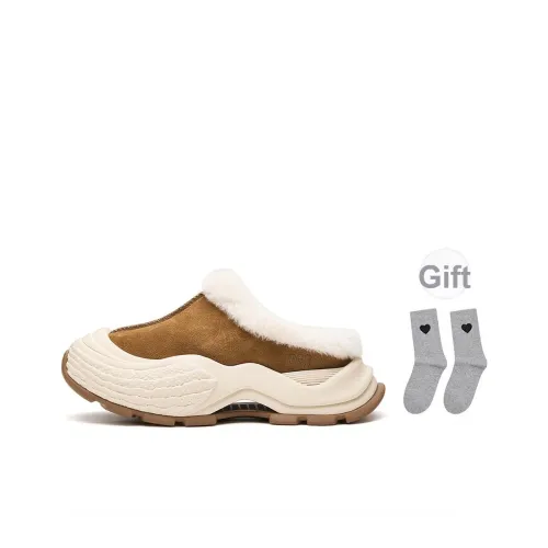 OGR Износостойкие Домашние тапочки Женские Коричневый