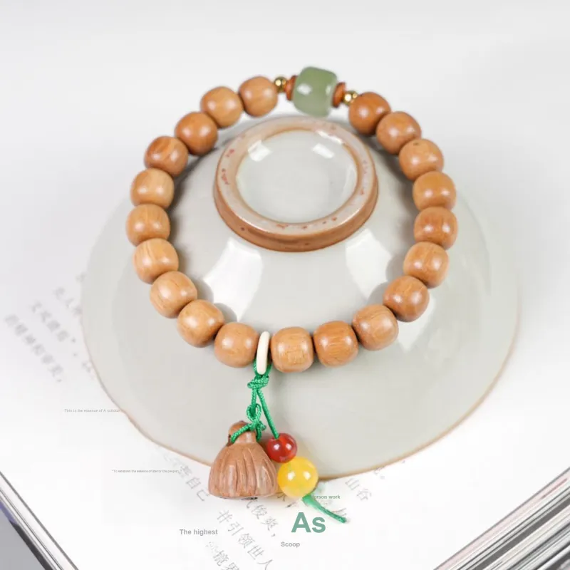 Xianyou Milky Agarwood Bracelets Unisex-4