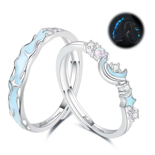 Barbie Synthetic Cubic Zirconia Rings Unisex