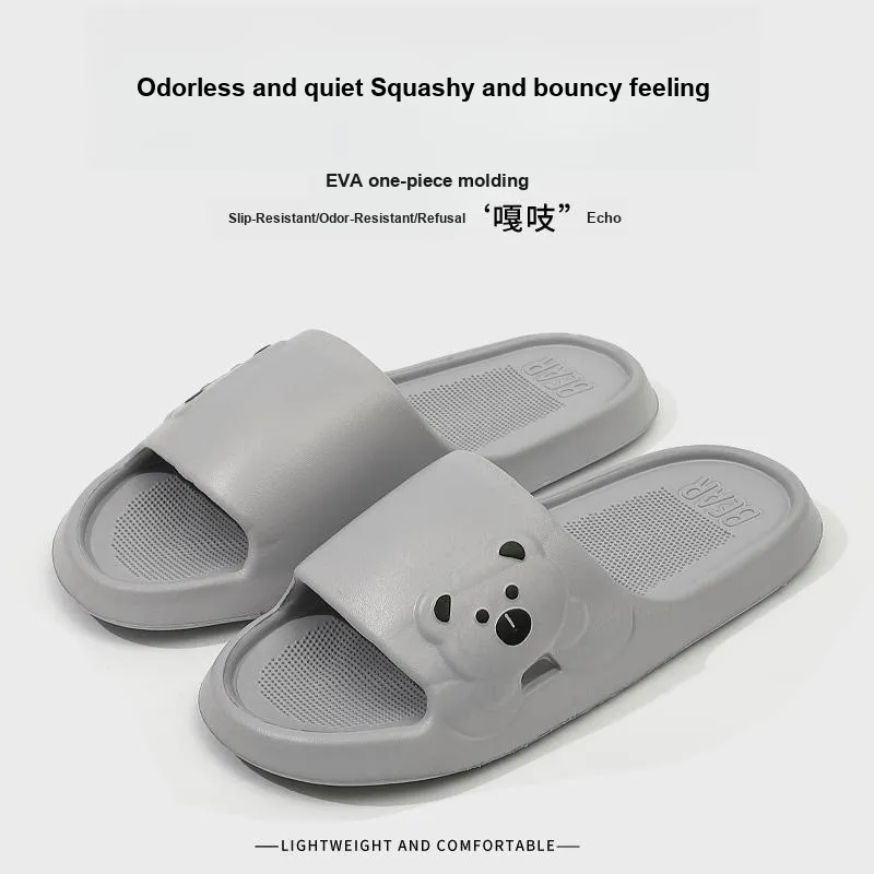 Foot Recreation Squashy And Bouncy Feeling Slippers-27