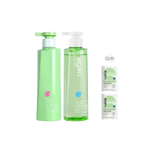 NEBE Набор для душа Лосьон для тела и Гель 300 мл + 300 мл