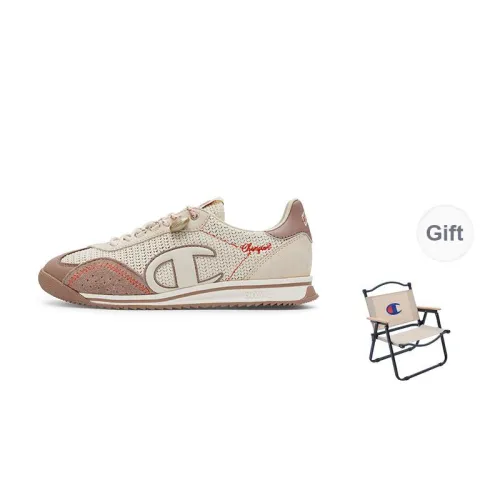 Champion Low Top Running Shoes Women's Linen Brown