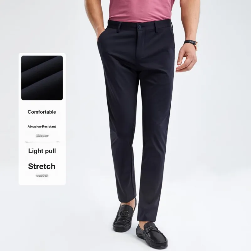 SHANSHAN Casual Pants Men Black-2