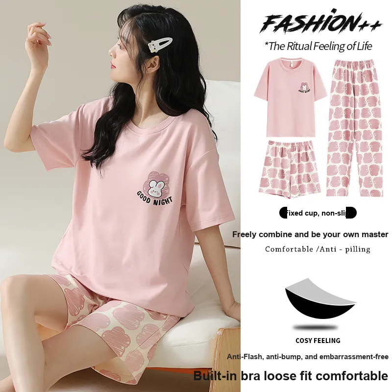 MADALLO Pajama Set Women's Pink-1