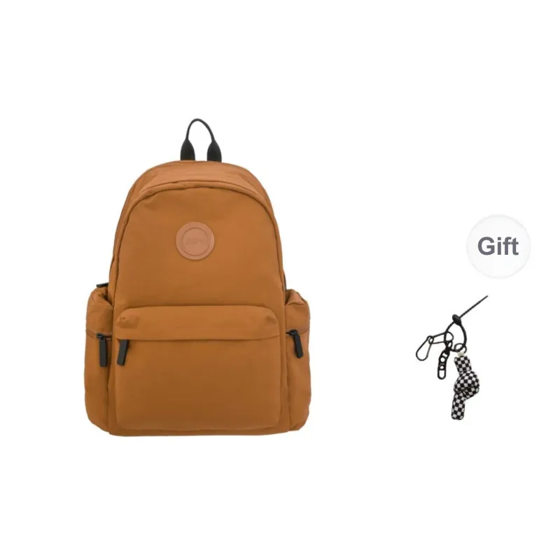 KAMLUI Nylon Backpack Unisex White/Black/Orange Red/Light Purple/Army Green/Pink-14