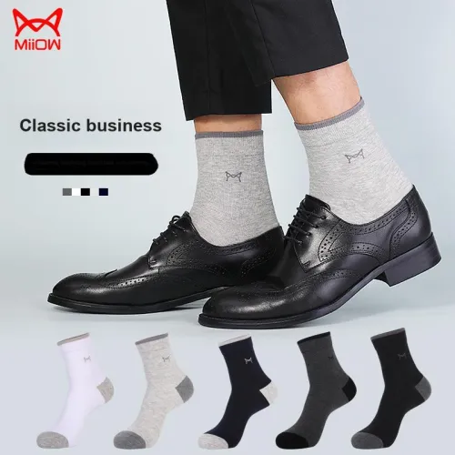 PLANDOO Mid-Calf Socks Womens 2 Pack