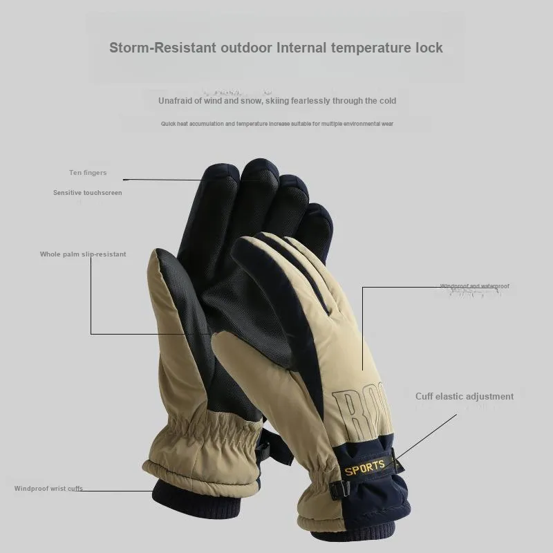TANLU Riding Equipment Cycling Glove Unisex Polyester One Size-4
