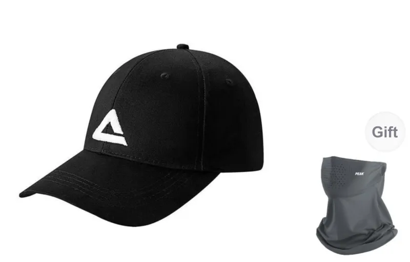 PEAK Cotton Baseball Caps Unisex Multiple Colors-3