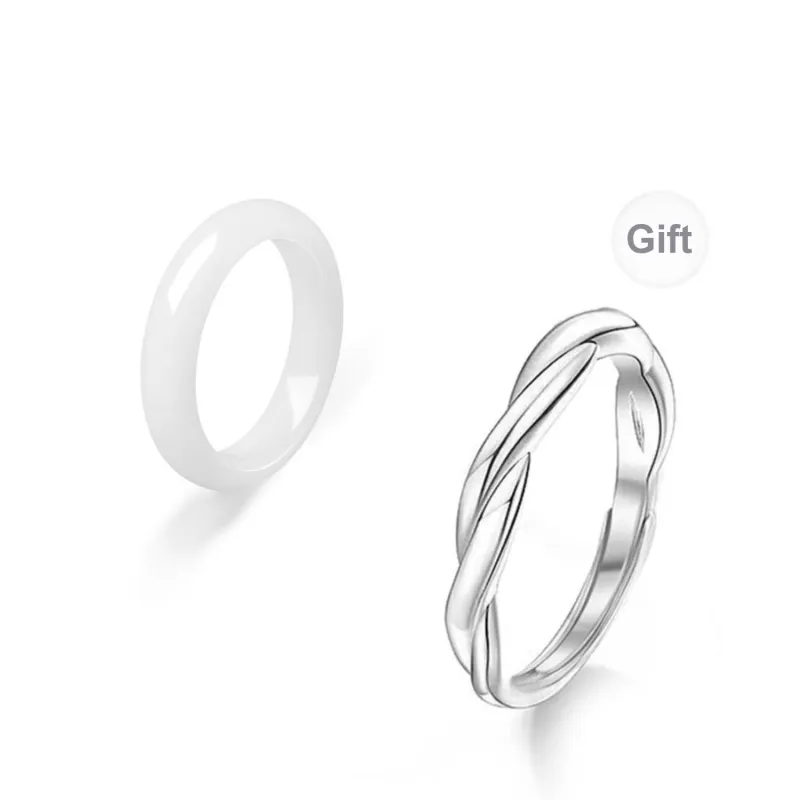 Kowloonko Bodhi Root Rings Unisex-0