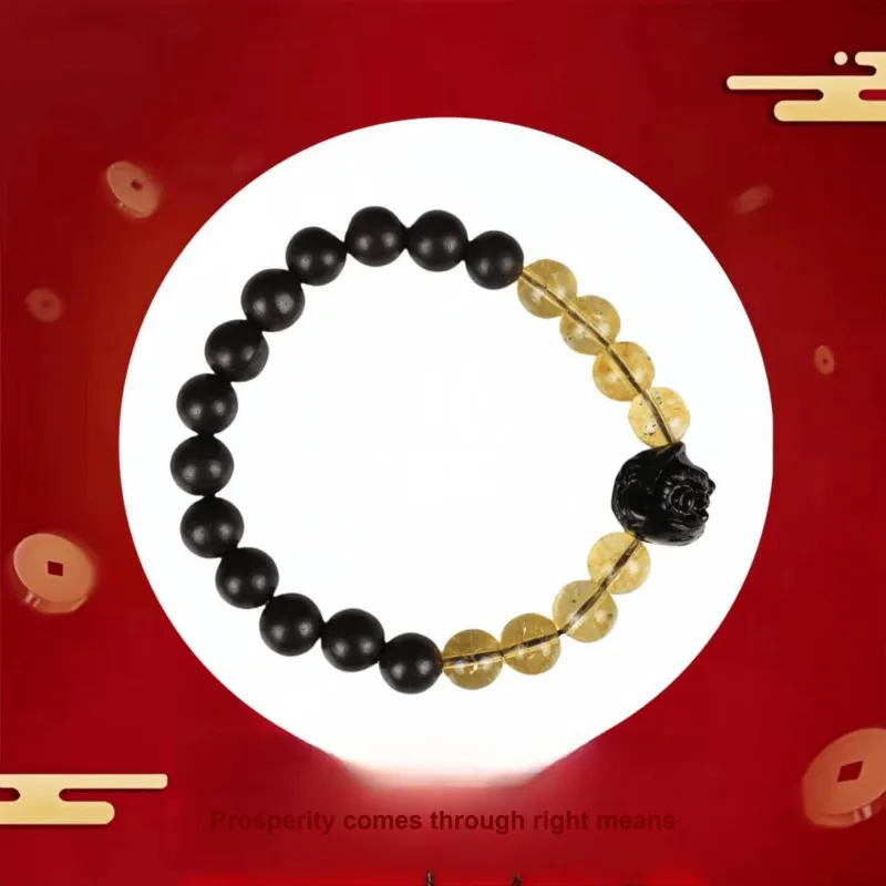 ZHUOJIN Wooden Bracelets Unisex-4