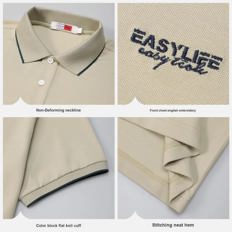GY Goldlion Polo Shirts Men-14