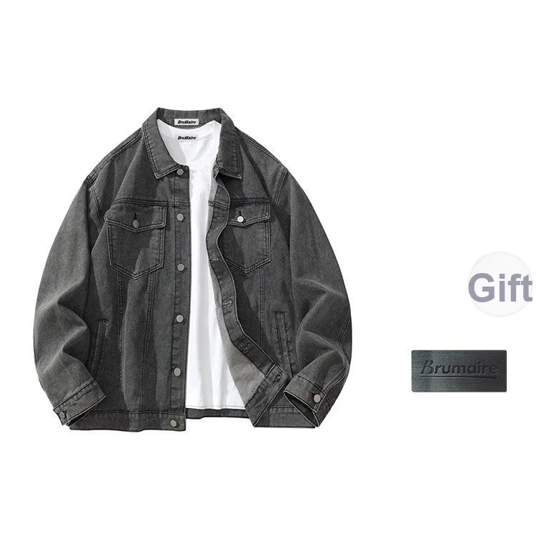 BRUMAIRE Denim Jacket Unisex Blue-14