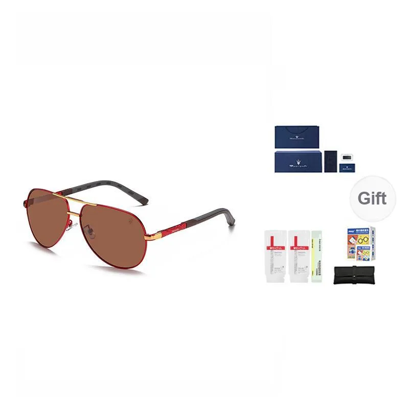 Maserati Aviator Sunglasses Unisex-9