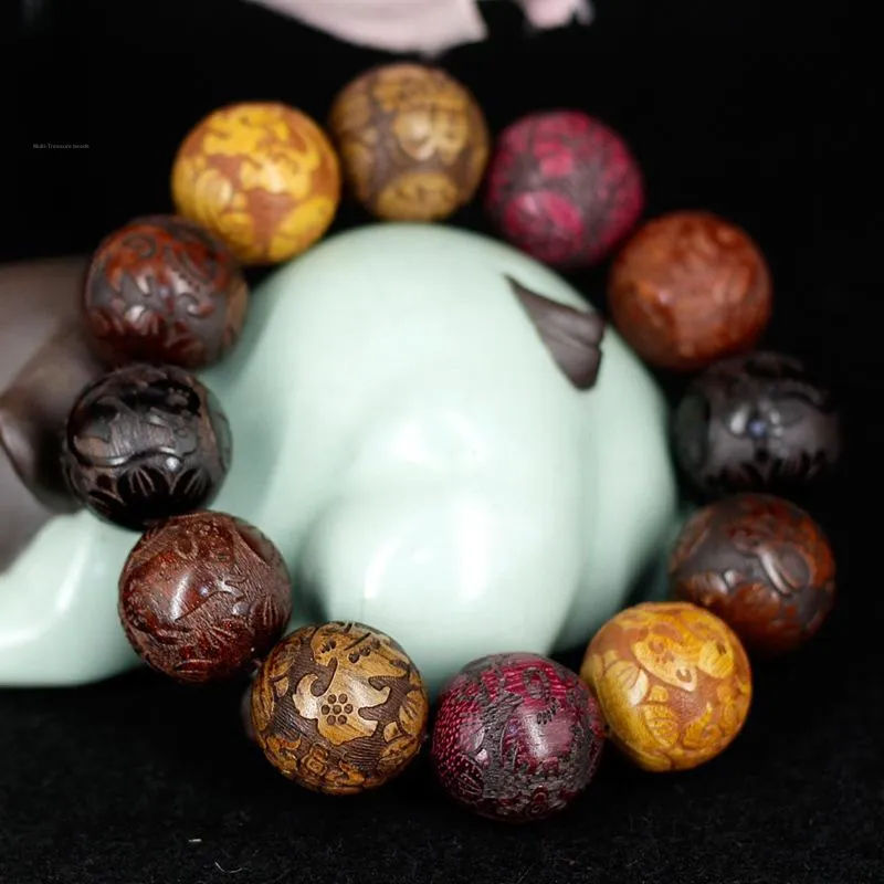 There Is You In The Long World Dalbergia Cochinchinensis Bracelets Unisex-2