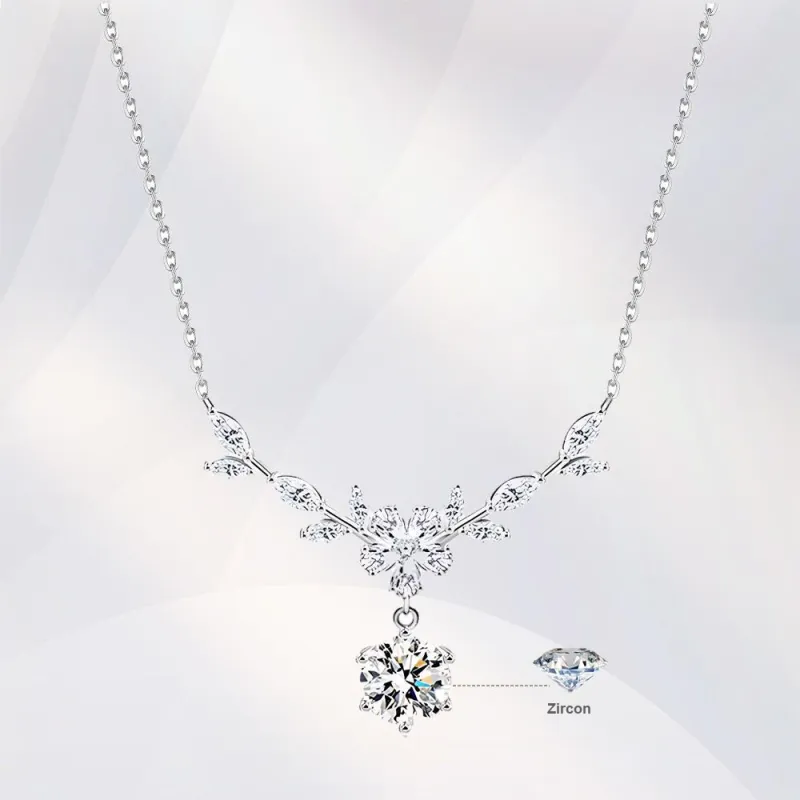 GUDS GAVE S925 Silver Necklaces Women's-1