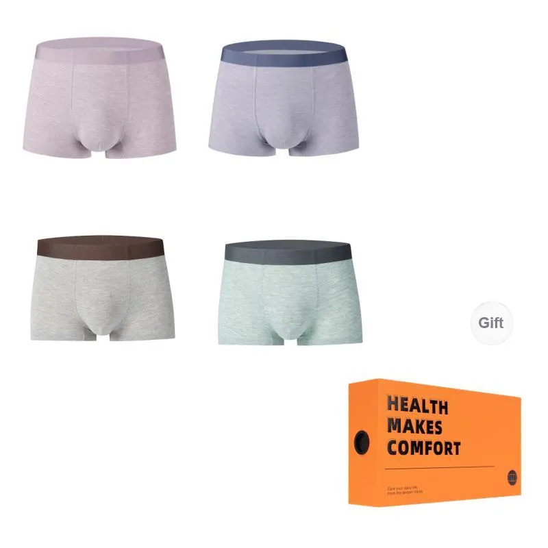 Vine Color Underpants Men's 4 Pack-8