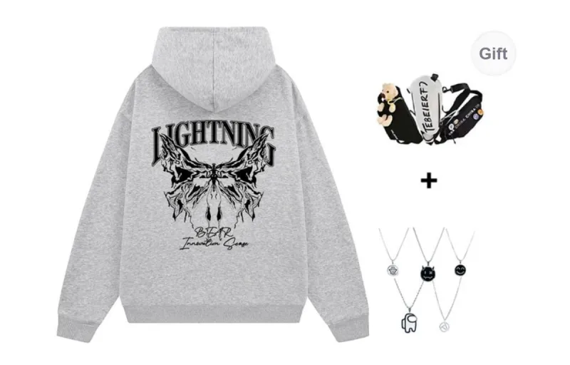 LIGHTNING BEAR Sweatshirt Unisex-8