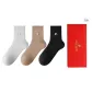 [3 Pack Box Included]Light Gray *1, Khaki *1, Black *1
