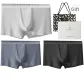 3 Pack Box Included (Ink Black+Smoke Gray+Carbon Gray) Ice Silk Quick-Dry Antibacterial/Free Shopping Bag