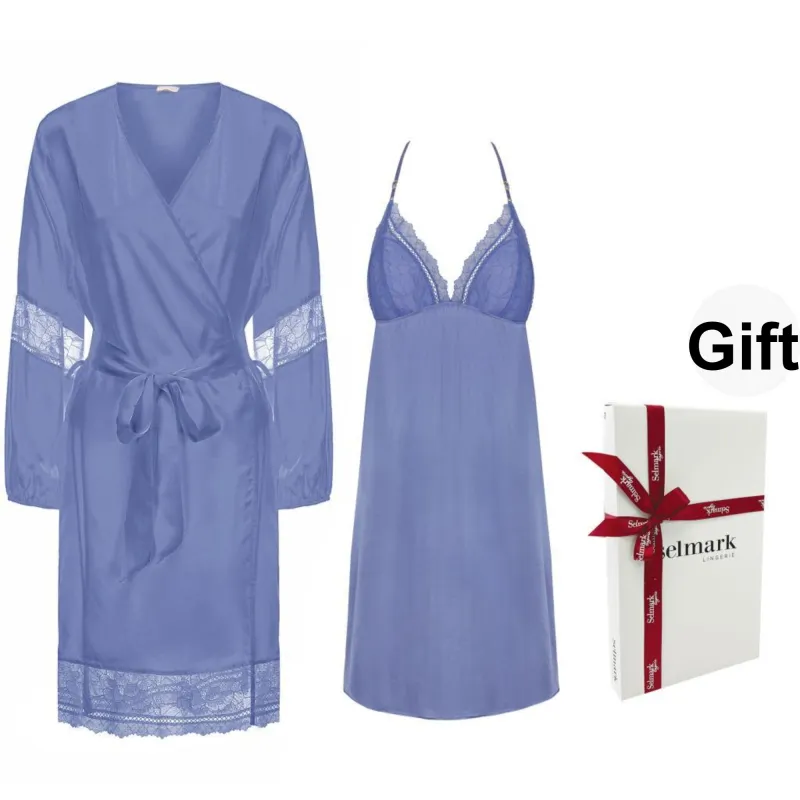 Selmark Pajama Set Women's Gift Box Set-0