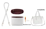 City23 Glacier White 1.1 Gold Buckle Adjustable 90-120cm+White Red DuPont Paper Liner[Includes 1.3D Buckle]