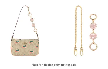 Lan Bao Fan Alloy Metal Bag Accessory Bag Strap Decorative Chain Women's Red Pink